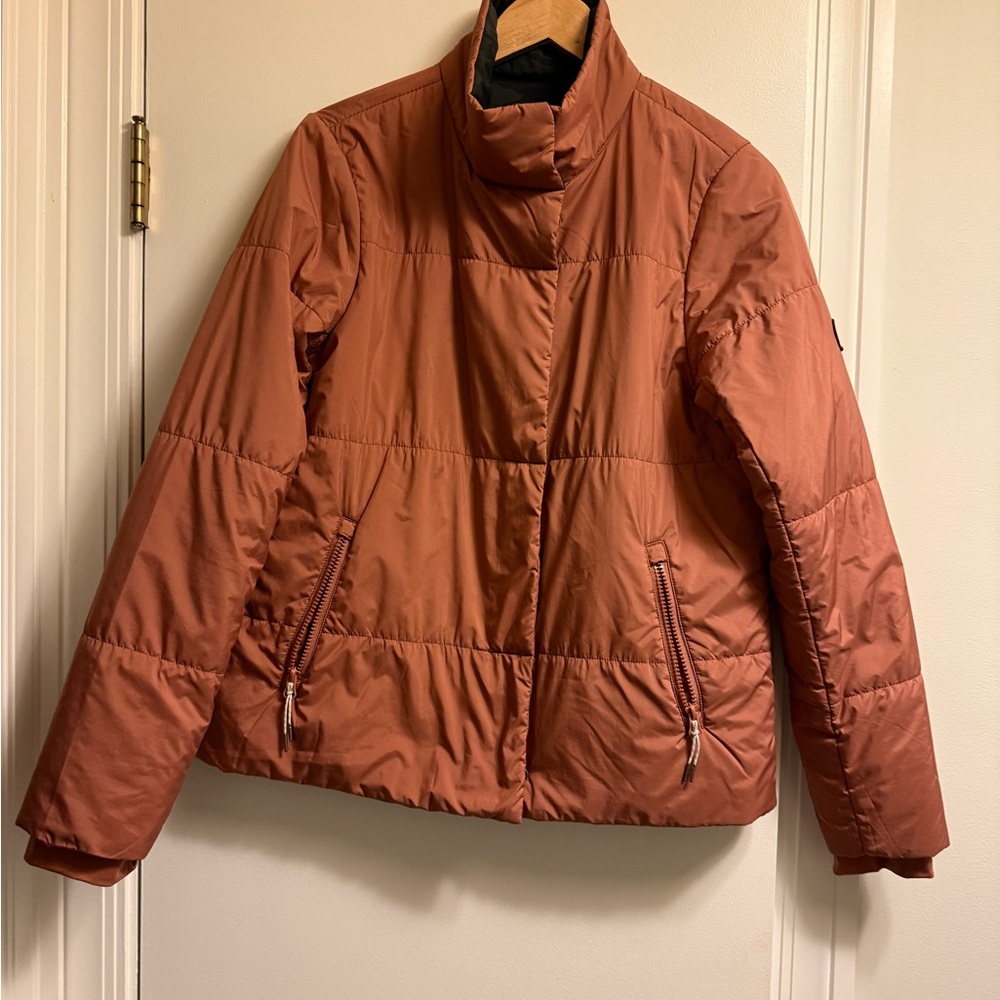 Vuori Rust Copper Puffer Jacket